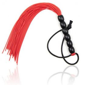 520011 Мини плеть из силикона красная