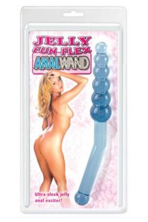 N002B9F091B9 F0091B9SPGAC Анальный стимулятор Jelly Fun Flex Anal Wand голубой