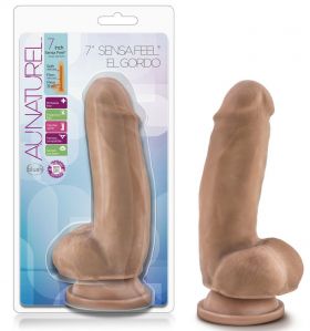 BL-36447 Кофейный фаллоимитатор на присоске 7" Sensa Feel El Gordo - 17,78 см. BL-36447 Кофейный фаллоимитатор на присоске 7" Sensa Feel El Gordo - 17,78 см.