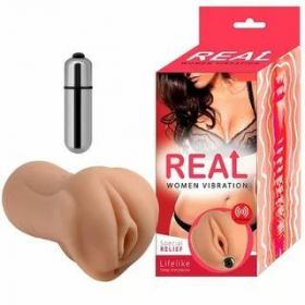 RWV1010 Реалистичный односторонний мастурбатор Real Women Vibration с вибрацией RWV1010 Реалистичный односторонний мастурбатор Real Women Vibration с вибрацией