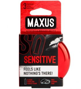 MAXUS Sensitive №3 Ультратонкие в железном кейсе MAXUS Sensitive №3 Ультратонкие в железном кейсе